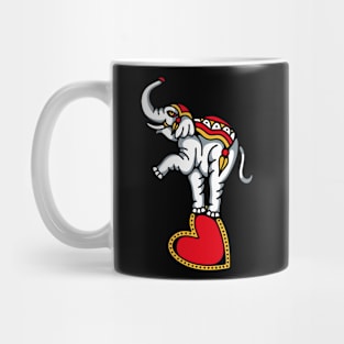 Heart elephant Mug